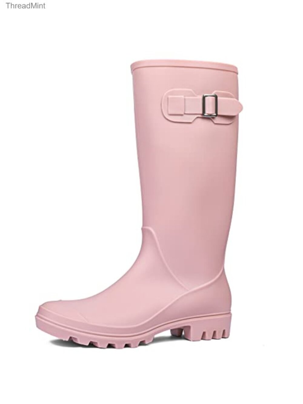 Women's Tall Waterproof Rain Boots Rubber Wide Calf Garden Boots